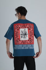 Patch Baskılı Oversize T-shirt