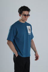 Patch Baskılı Oversize T-shirt