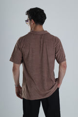 Yazlık Havlu Kumaş Kahverengi