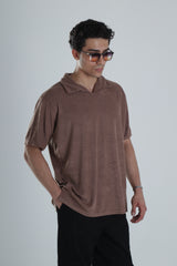 Yazlık Havlu Kumaş Kahverengi