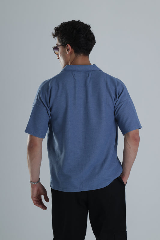 Indigo Wave Kısa Gömlek