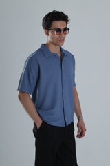 Indigo Wave Kısa Gömlek