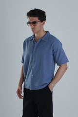 Indigo Wave Kısa Gömlek