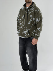 Lineface Sketch Hoodie