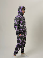 Purple Voltage Hoodie Takım