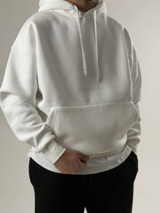 Basic White Hoodie