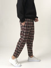Urban Plaid Jogger Pantolon