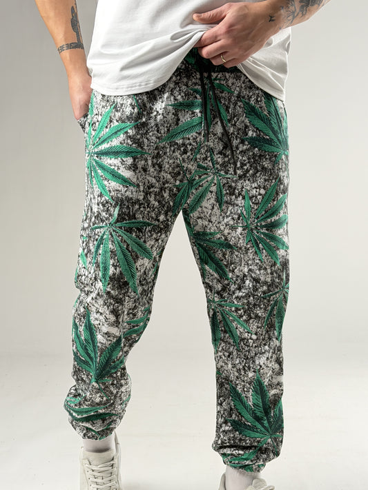 Floral Pattern Pantolon