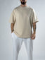 Sand Beige Basic T-Shirt