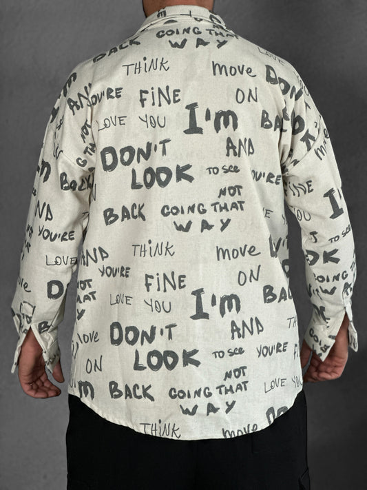 Love Gabardine Spor Gömlek