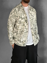 Love Gabardine Yeşil Spor Gömlek