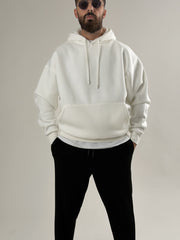 Basic White Hoodie