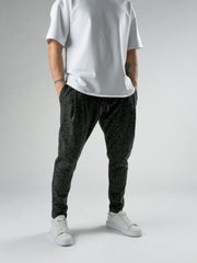 Shadow Texture Havuç Kesim Pantolon