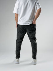 Shadow Texture Havuç Kesim Pantolon