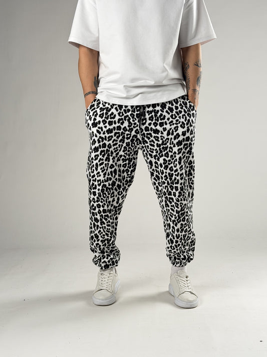 Street Leopard Jogger Pantolon
