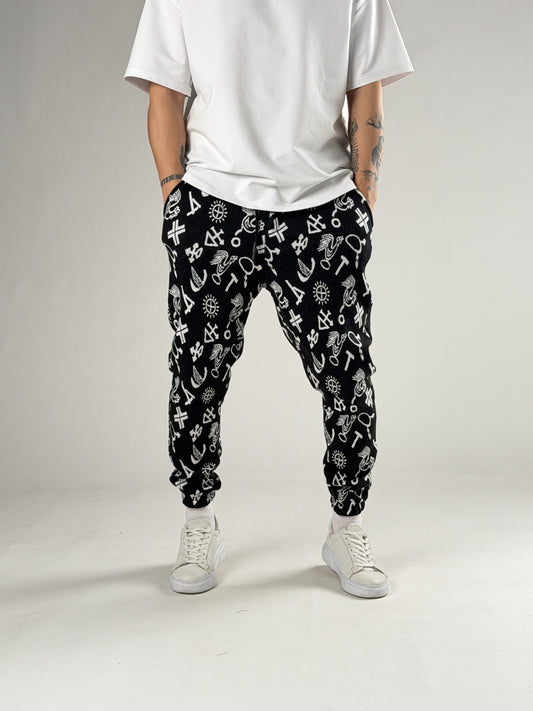 Mono Symbol Jogger Pantolon