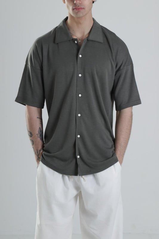 Basic Haki Gömlek