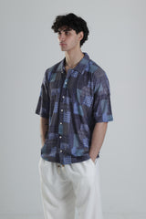 Bürümcük Kumaş Desenli Gömlek