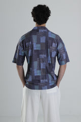 Bürümcük Kumaş Desenli Gömlek