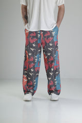 Samurai Wave Baggy Pantolon