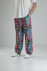 Samurai Wave Baggy Pantolon