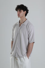 Gri Pamuklu Gömlek