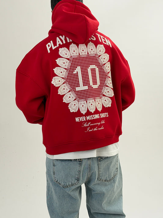 Red Game Hoodie