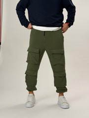 Haki Cepli Jogger Pantolon