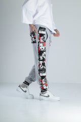 Urban Sketch Gri Jogger