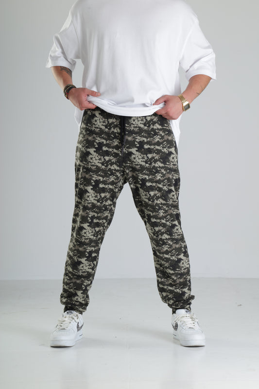 Kamuflaj Desenli Jogger Pantolon