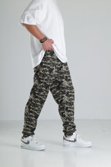 Kamuflaj Desenli Jogger Pantolon