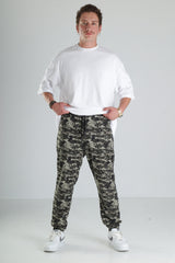 Kamuflaj Desenli Jogger Pantolon