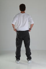 Premium Siyah Kargo Pantolon