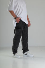 Premium Siyah Kargo Pantolon