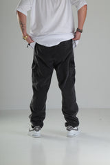 Premium Siyah Kargo Pantolon