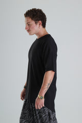 Basic Oversize T-Shirt - Siyah
