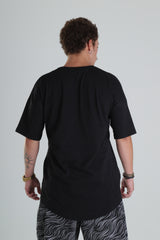 Basic Oversize T-Shirt - Siyah