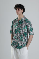 Yaprak Desenli Gömlek