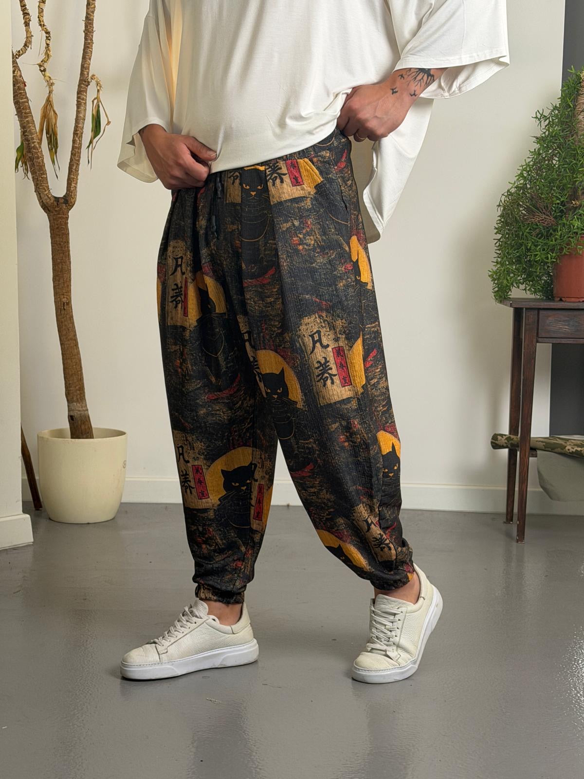 Ukiyo Pileli Jogger Pantolon
