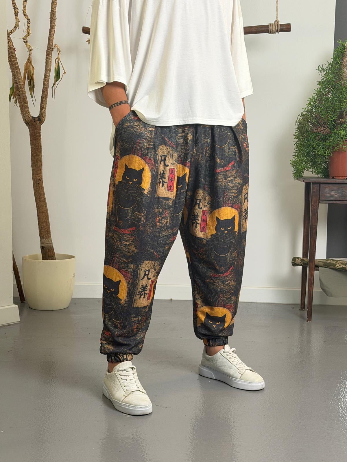 Ukiyo Pileli Jogger Pantolon