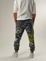 Urban Graffiti Jogger Pantolon