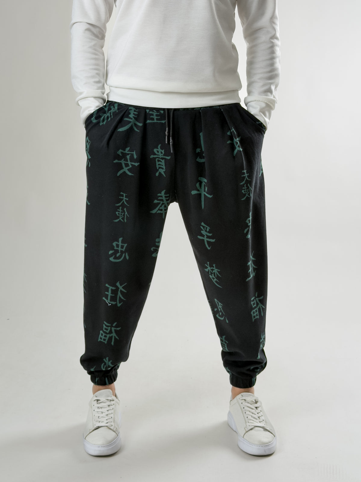 Kanji Flow Pileli Pantolon