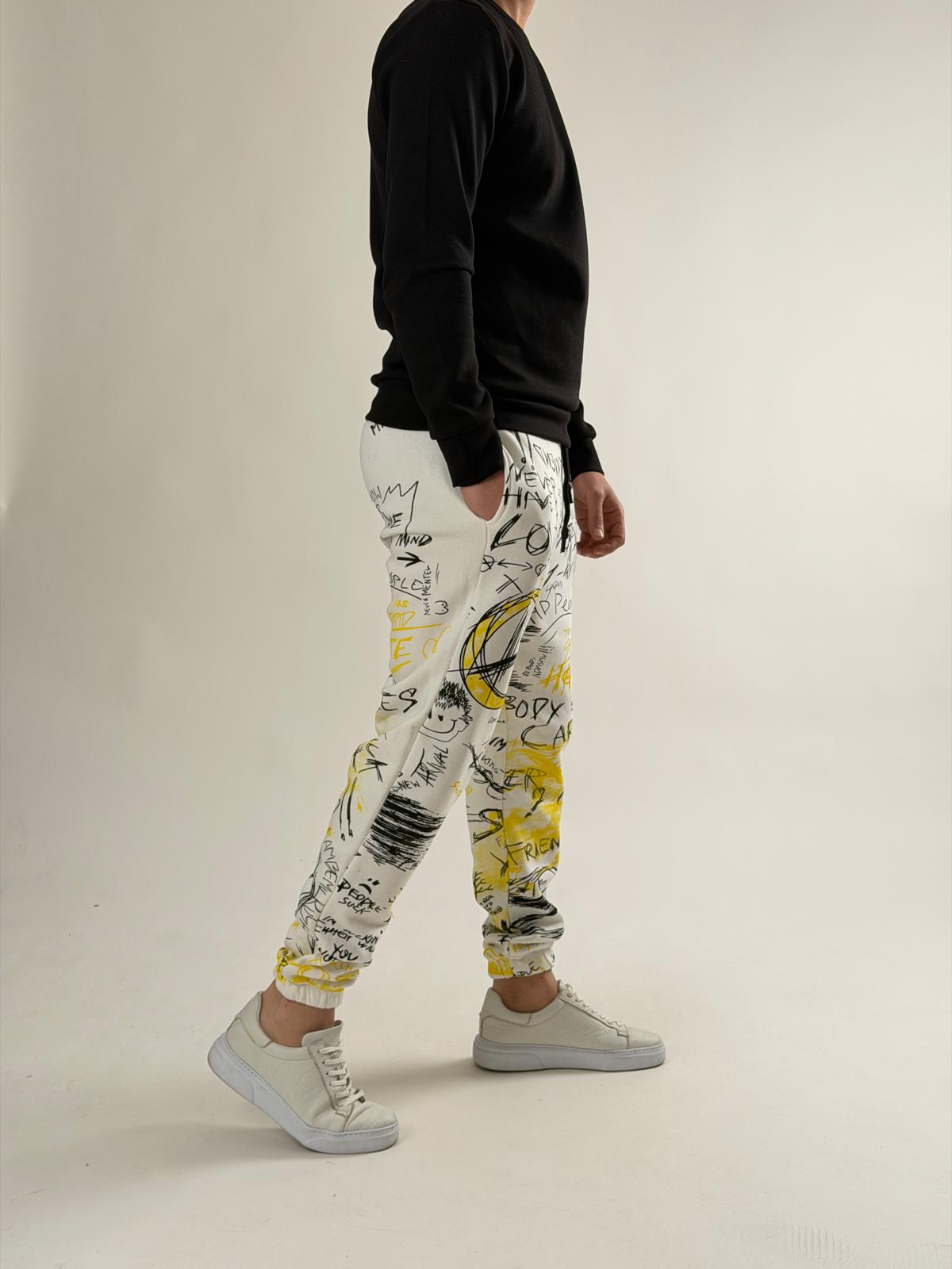 Rebel Graphic Jogger Pantolon