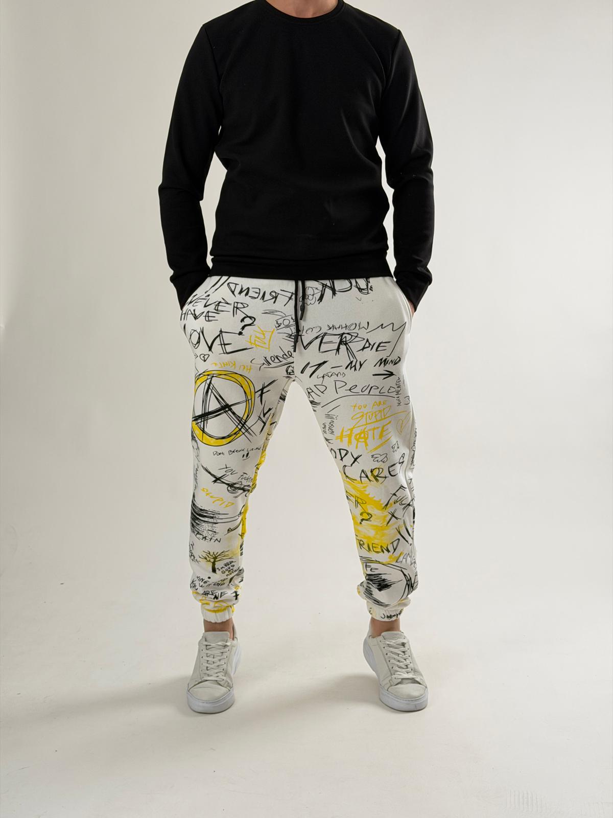 Rebel Graphic Jogger Pantolon Ürün ana görseli