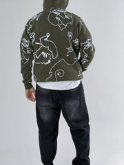 Lineface Sketch Hoodie