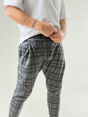 Grid Flow Havuç Pantolon