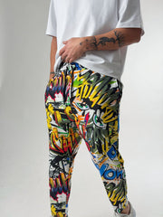 Graffiti Boom Jogger Pantolon