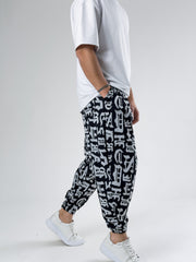 Typo Chaos Pileli Jogger Pantolon
