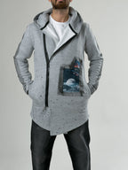 Moon Frame Zip Sweatshirt