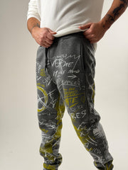 Urban Graffiti Jogger Pantolon